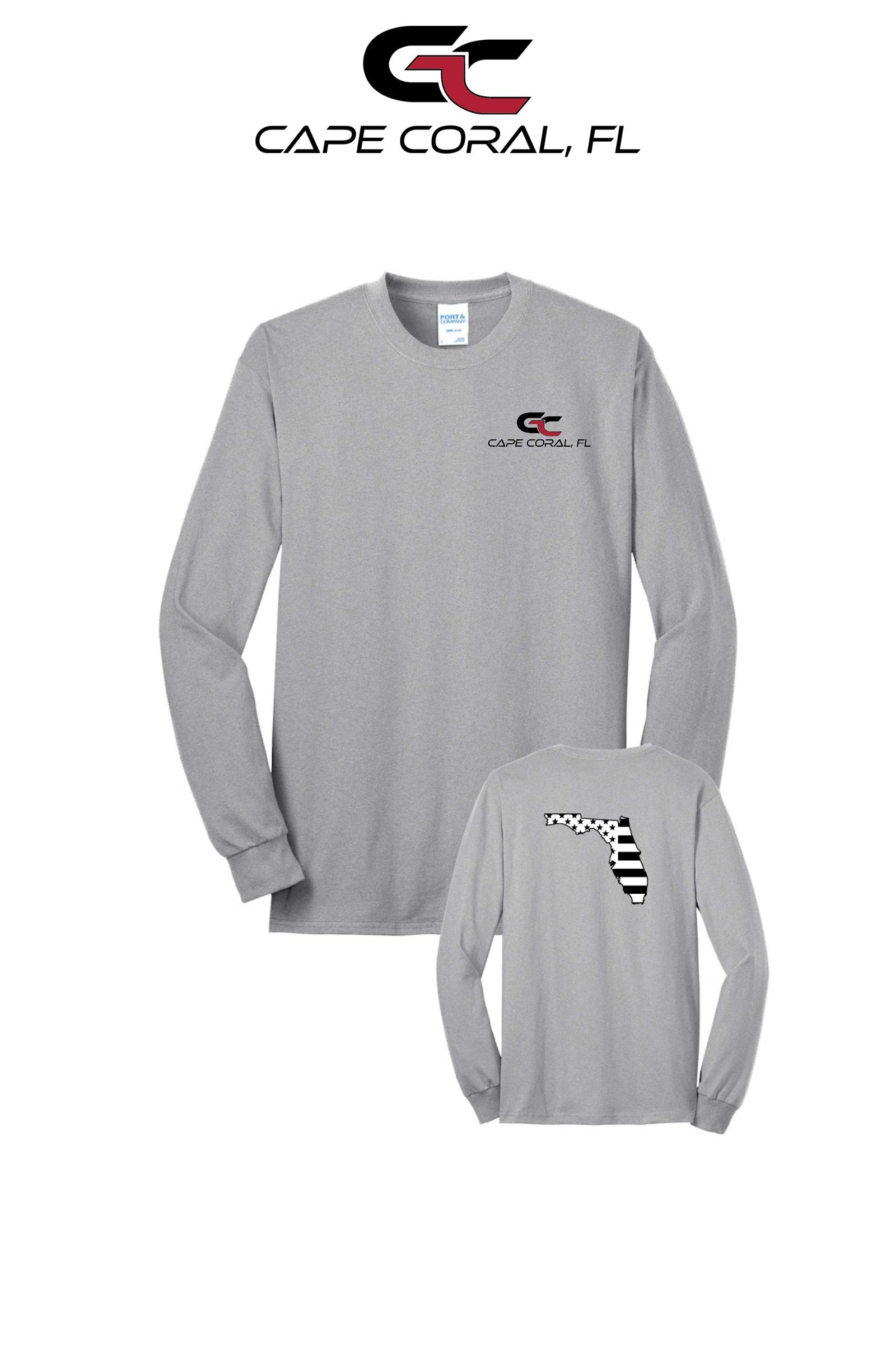 Port & Co™ Long Sleeve Core Blend Tee - GORMAN CO - CAPE CORAL