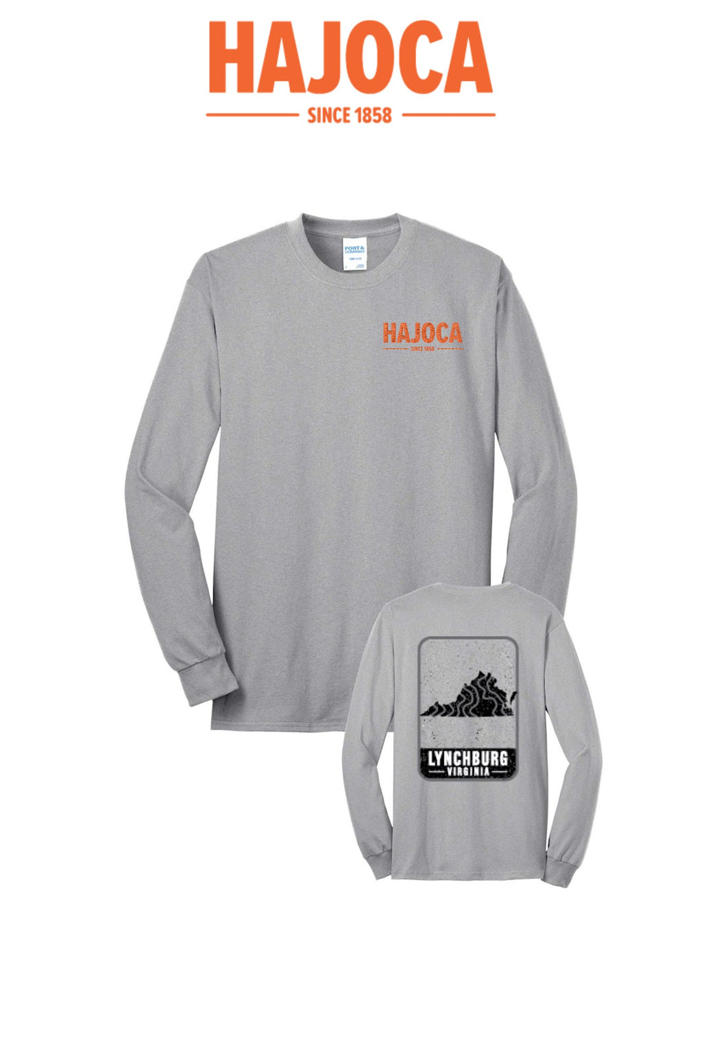 Port & Co™ Long Sleeve Core Blend Tee - HAJOCA - LYNCHBURG