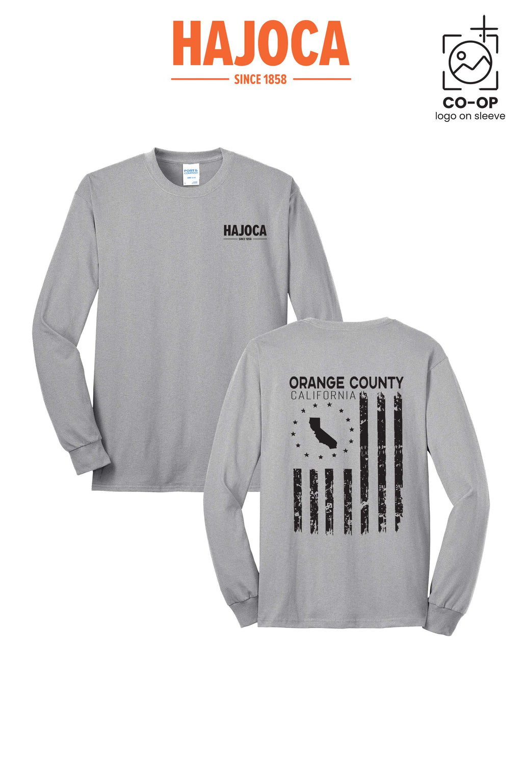Port & Co™ Long Sleeve Core Blend Tee - HAJOCA - WESTMINSTER