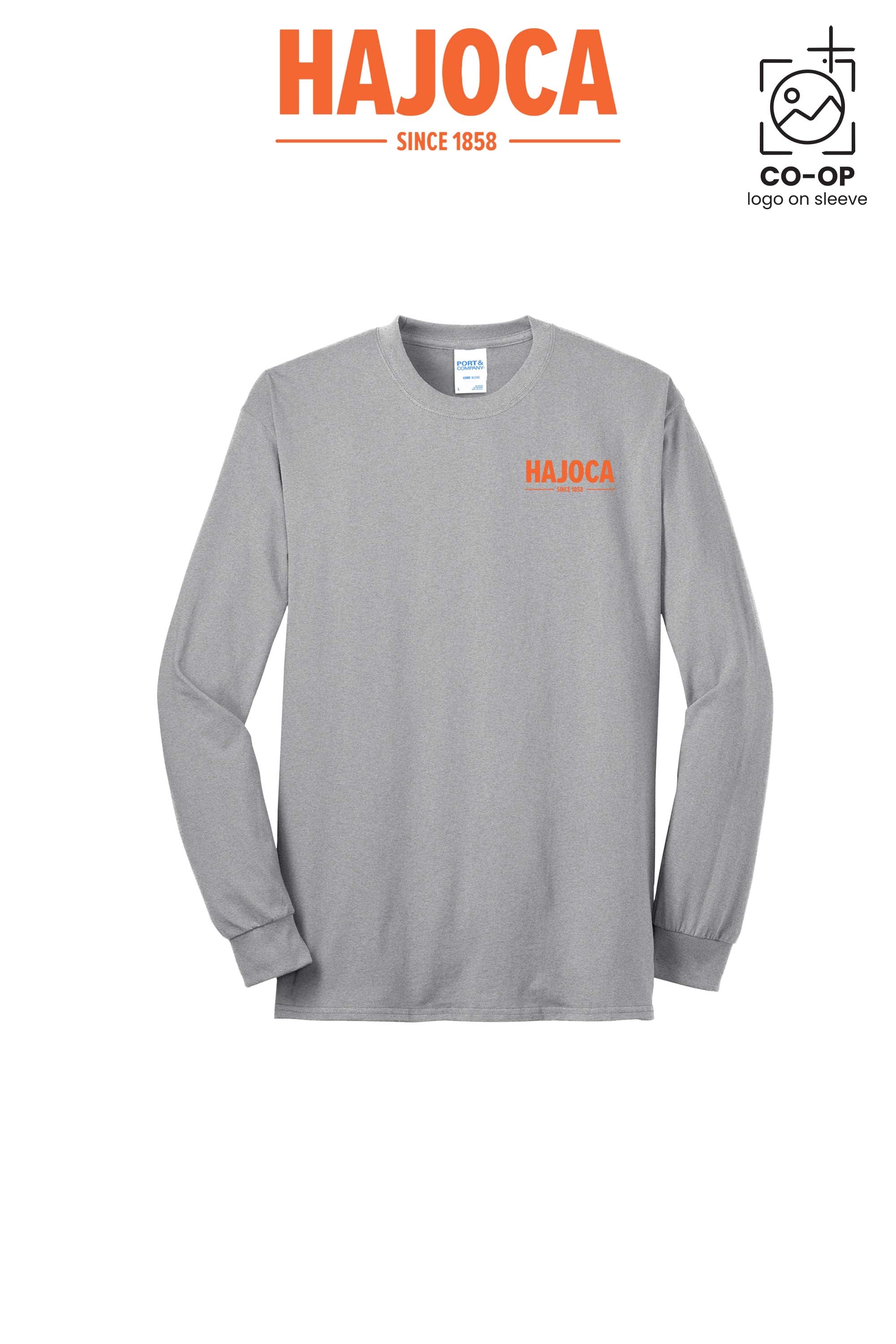 Port & Co™ Long Sleeve Core Blend Tee - HAJOCA