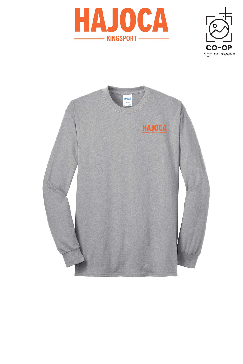Port & Co™ Long Sleeve Core Blend Tee - HAJOCA - KINGSPORT
