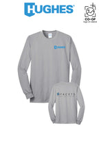 Port & Co™ Long Sleeve Core Blend Tee - HUGHES SUPPLY - HUNTERSVILLE
