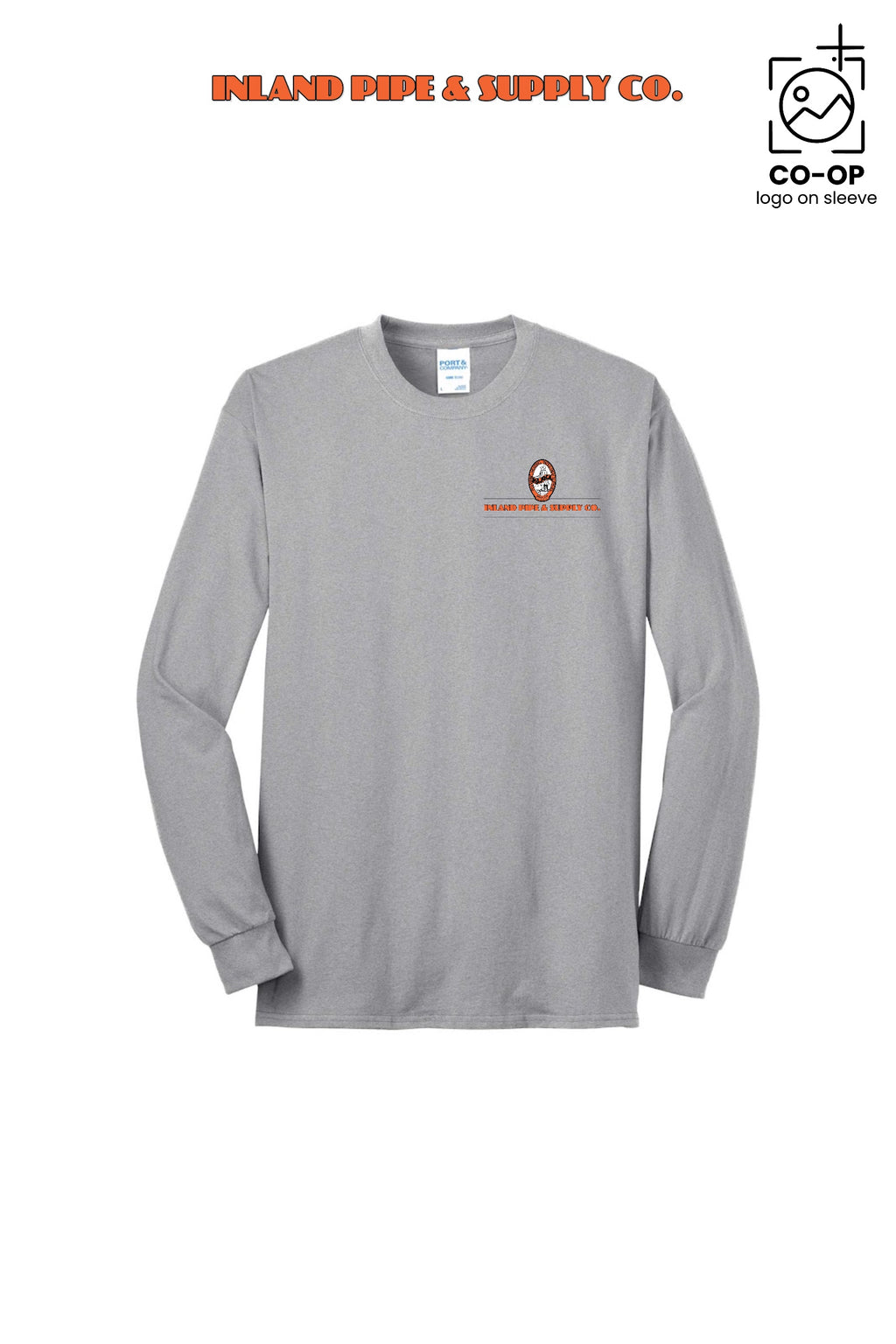 Port & Co™ Long Sleeve Core Blend Tee - INLAND PIPE AND SUPPLY