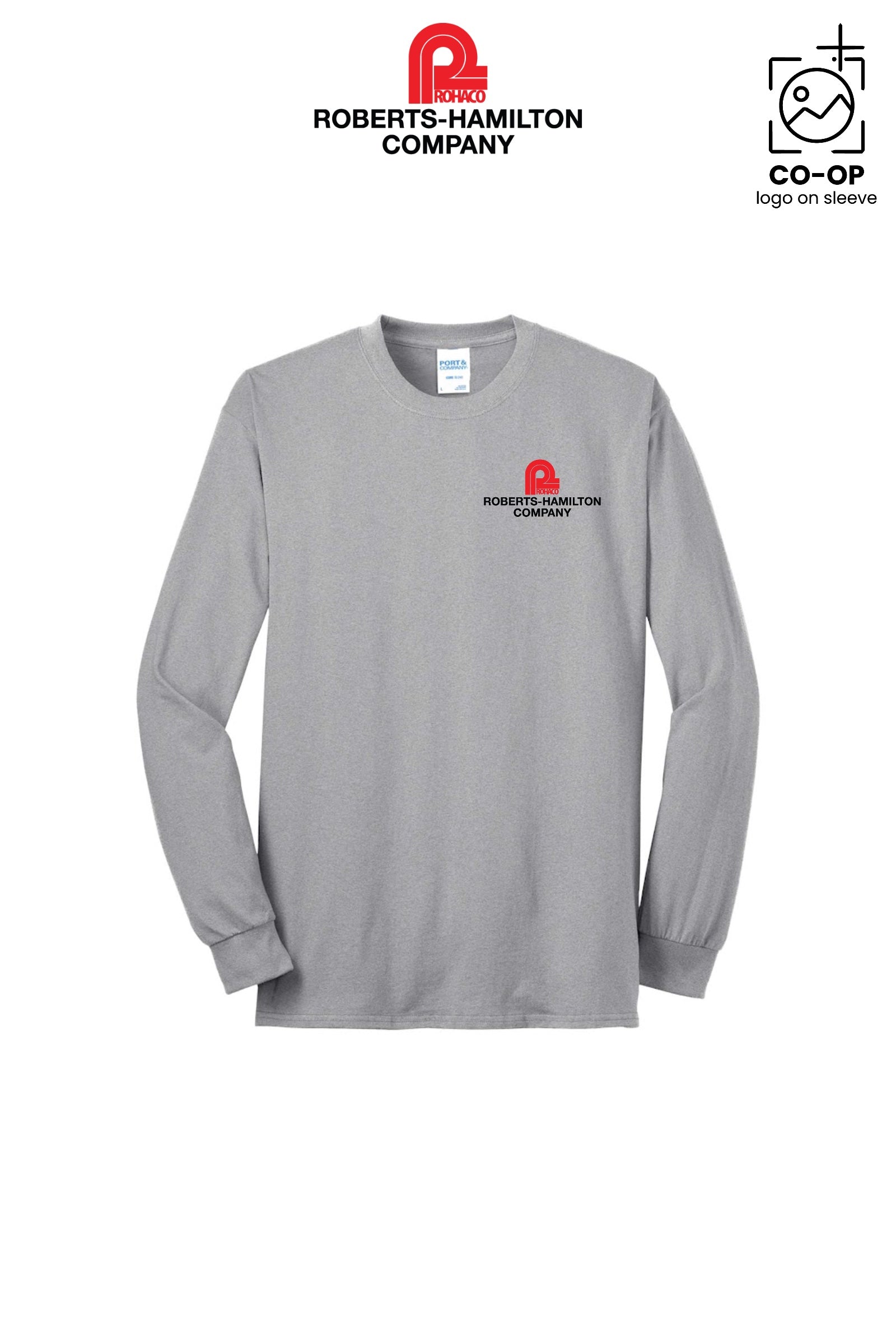Port & Co™ Long Sleeve Core Blend Tee - ROBERTS-HAMILTON