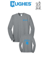 Port & Co™ Long Sleeve Core Blend Tee - HUGHES SUPPLY - SAFFORD