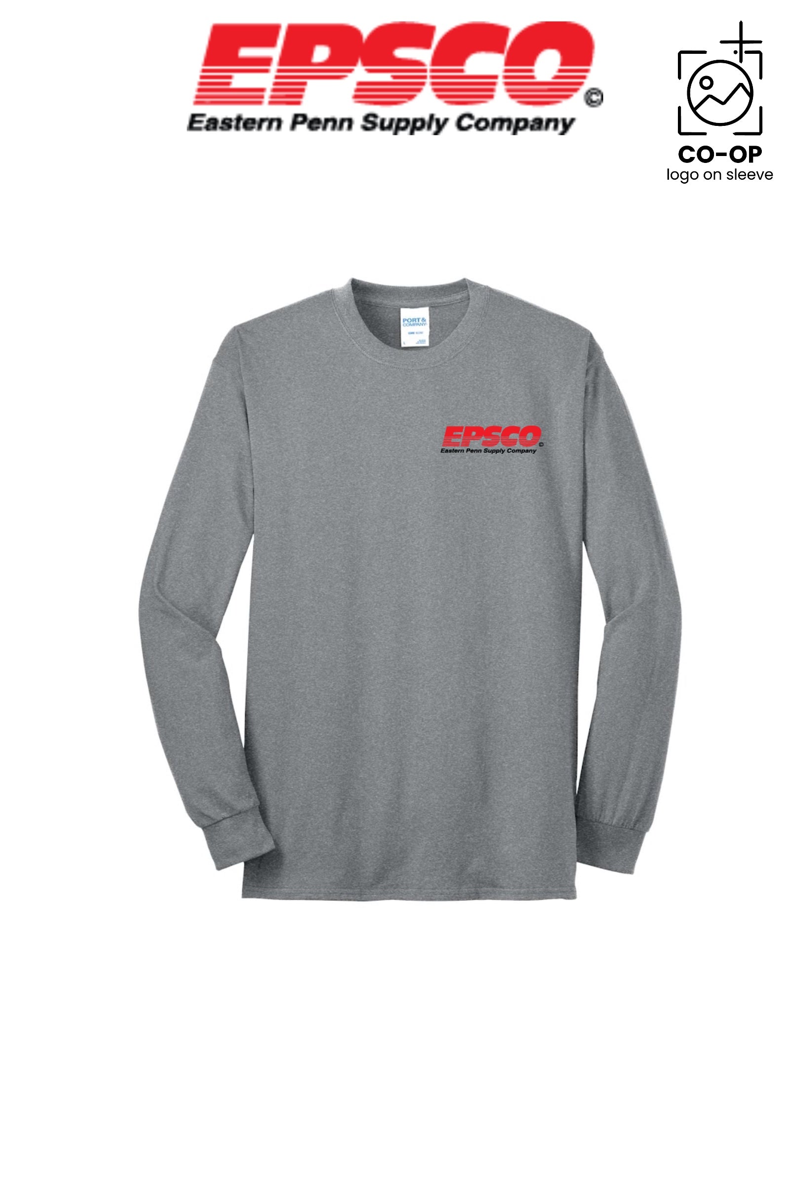 Port & Co™ Long Sleeve Core Blend Tee - EPSCO