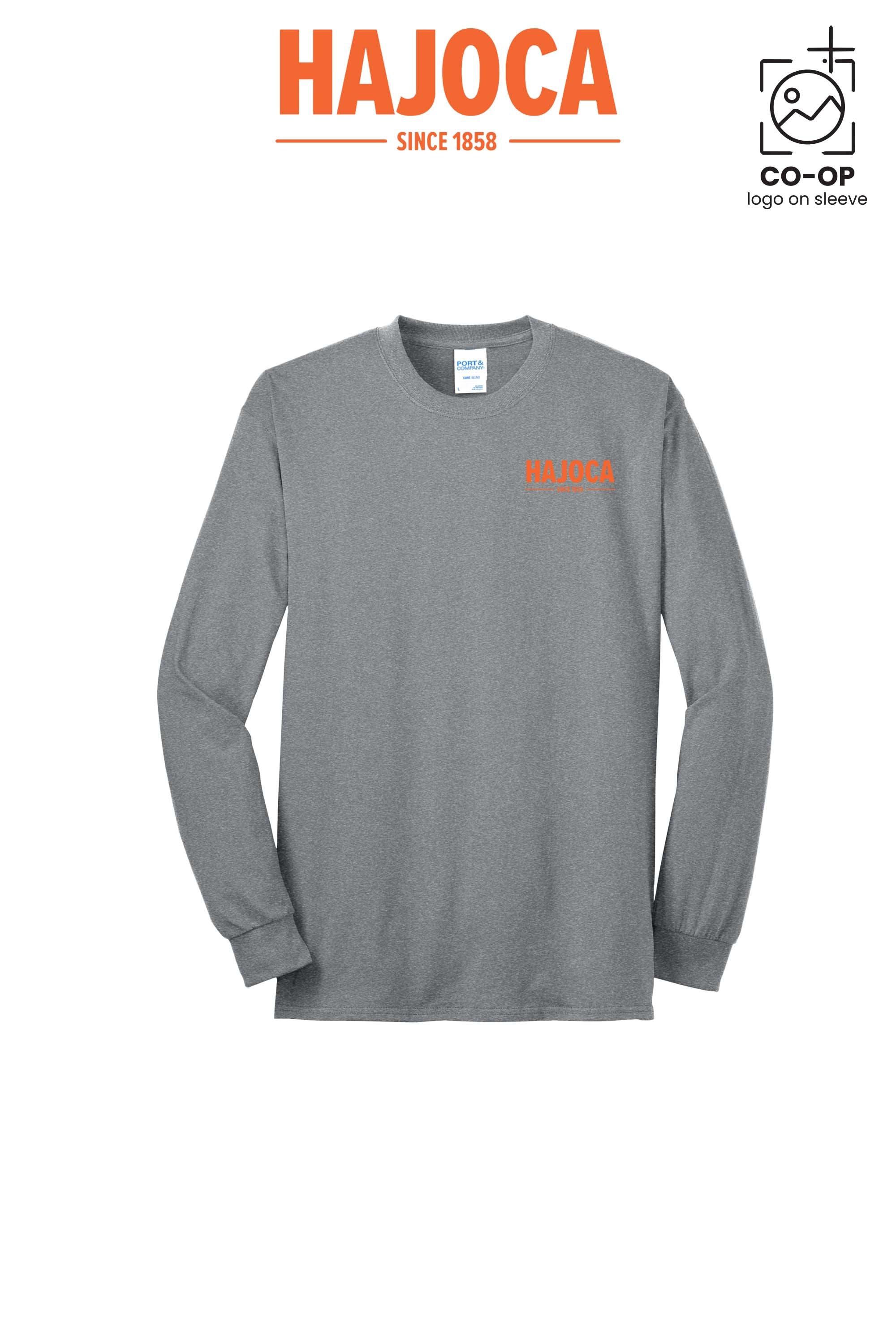 Port & Co™ Long Sleeve Core Blend Tee - HAJOCA