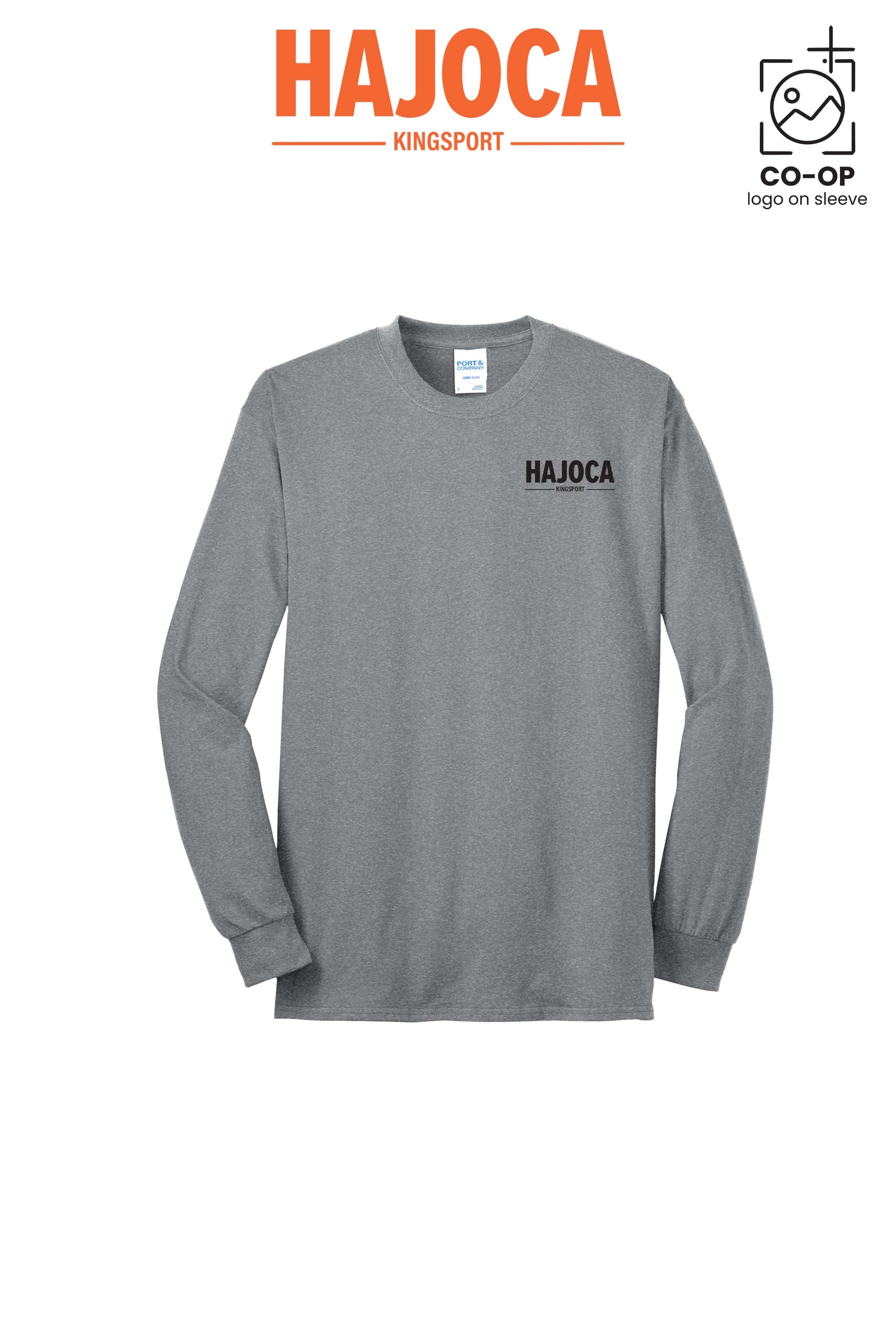 Port & Co™ Long Sleeve Core Blend Tee - HAJOCA - KINGSPORT