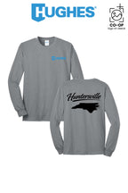 Port & Co™ Long Sleeve Core Blend Tee - HUGHES SUPPLY - HUNTERSVILLE