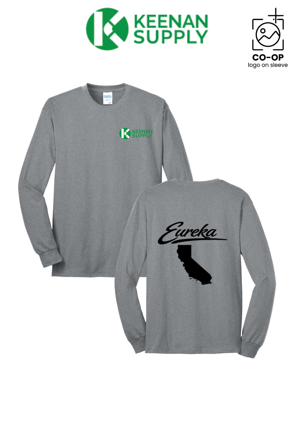 Port & Co™ Long Sleeve Core Blend Tee - KEENAN SUPPLY - EUREKA