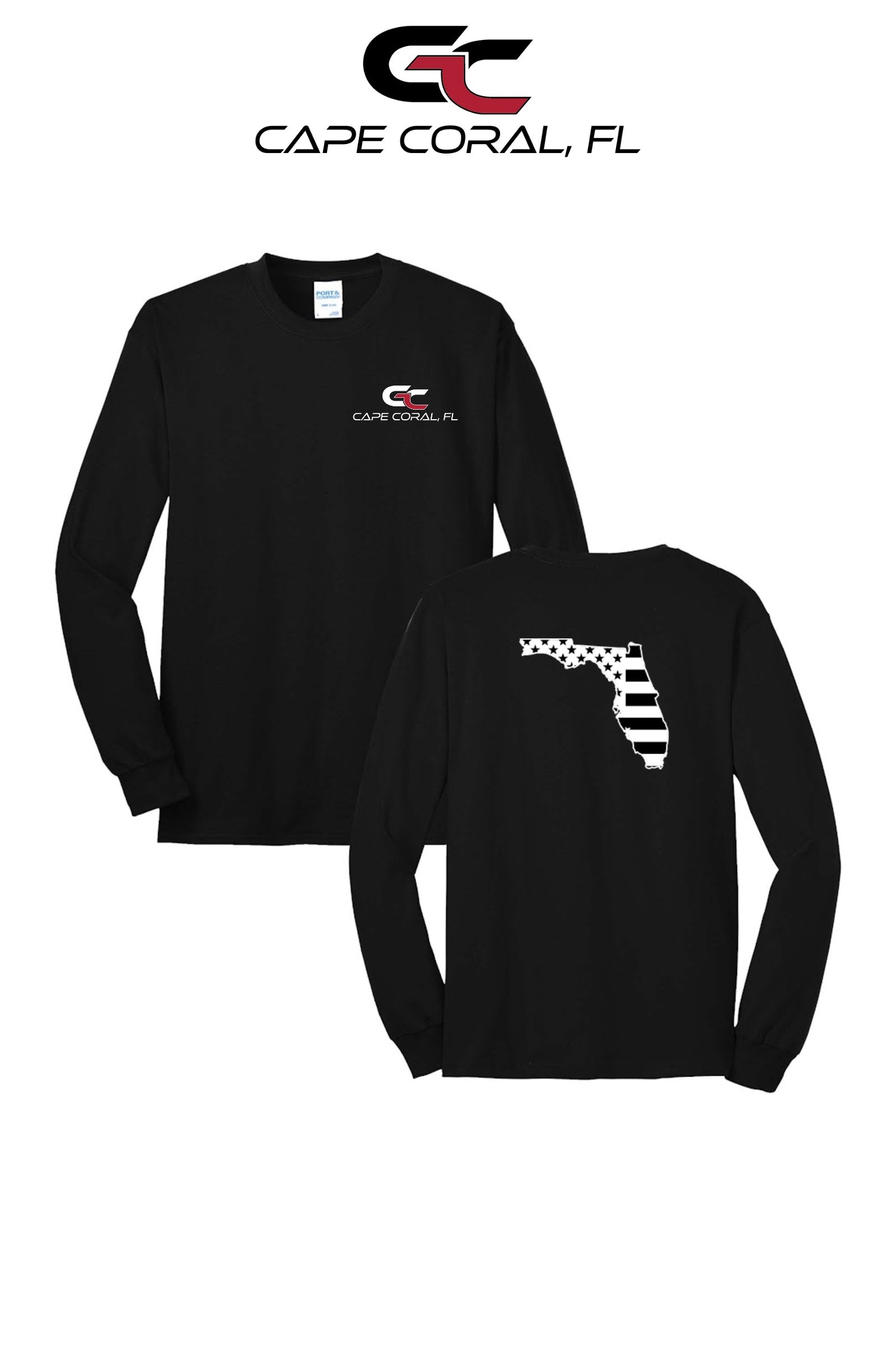 Port & Co™ Long Sleeve Core Blend Tee - GORMAN CO - CAPE CORAL