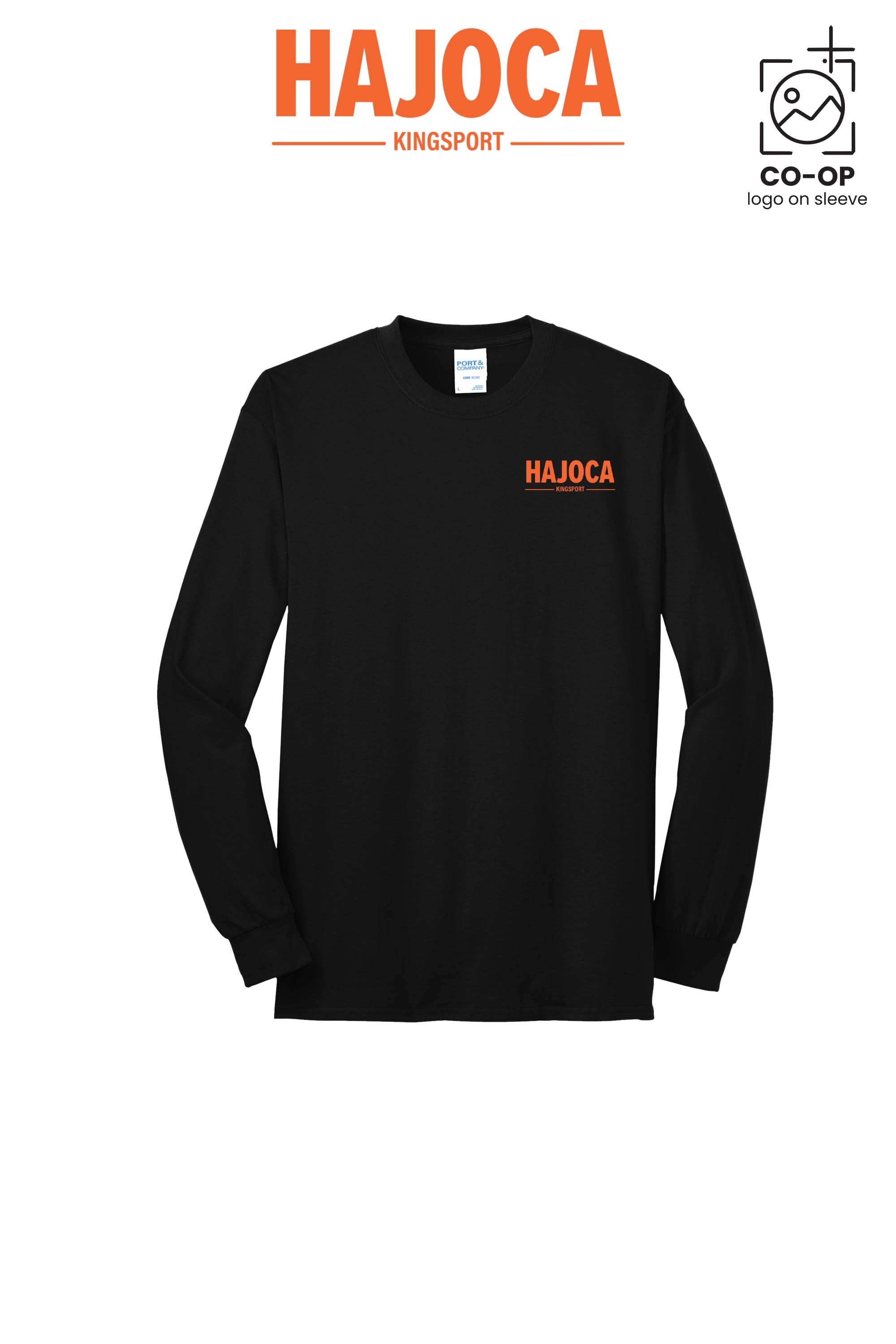 Port & Co™ Long Sleeve Core Blend Tee - HAJOCA - KINGSPORT