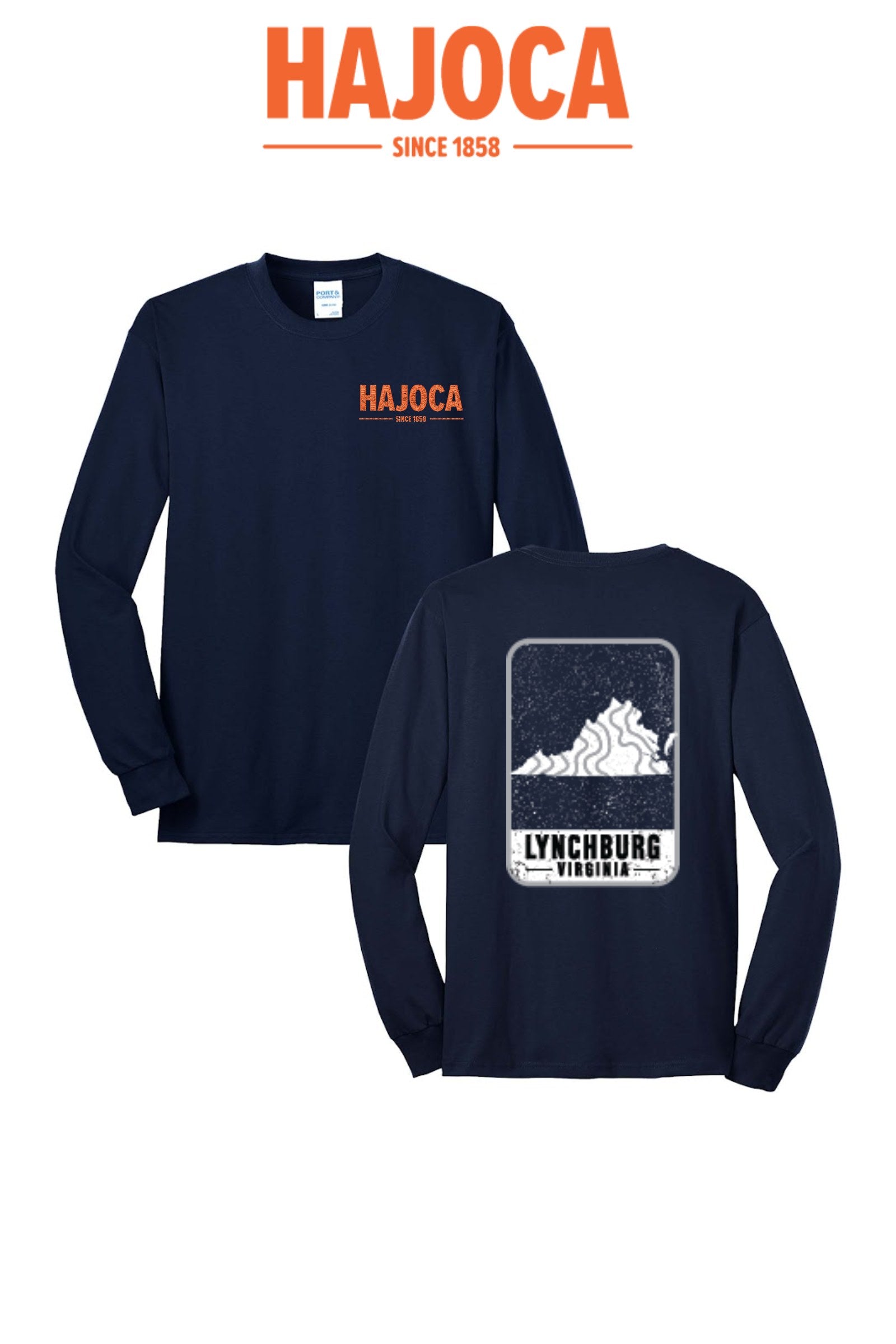 Port & Co™ Long Sleeve Core Blend Tee - HAJOCA - LYNCHBURG