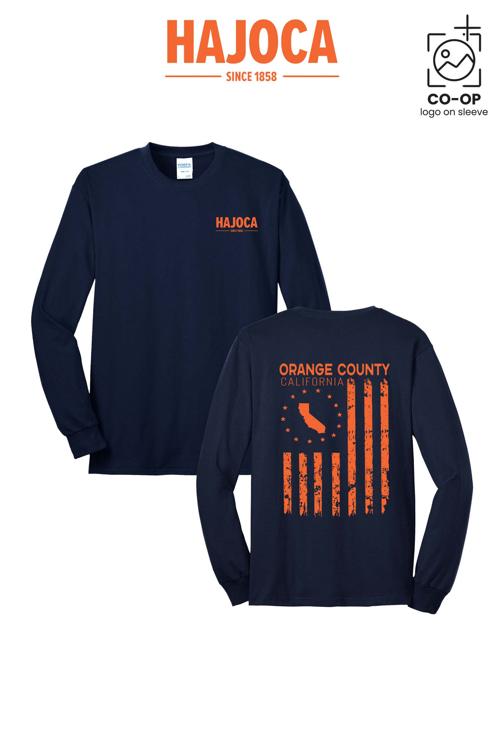 Port & Co™ Long Sleeve Core Blend Tee - HAJOCA - WESTMINSTER