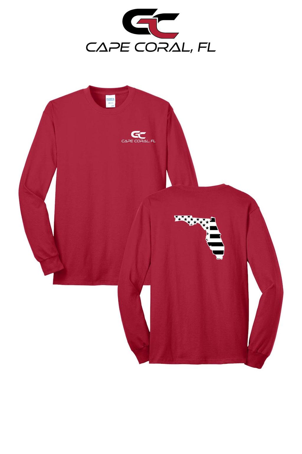 Port & Co™ Long Sleeve Core Blend Tee - GORMAN CO - CAPE CORAL