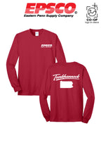 Port & Co™ Long Sleeve Core Blend Tee - EPSCO - TUNKHANNOCK