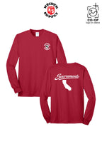 Port & Co™ Long Sleeve Core Blend Tee - HEIECK SUPPLY - SACRAMENTO