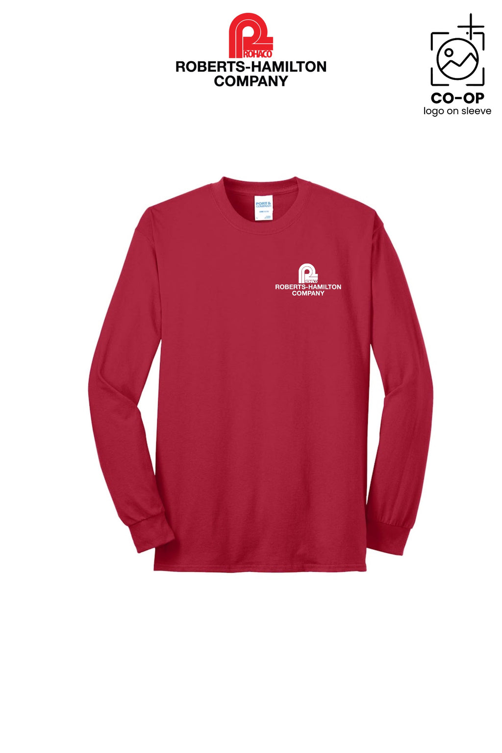 Port & Co™ Long Sleeve Core Blend Tee - ROBERTS-HAMILTON