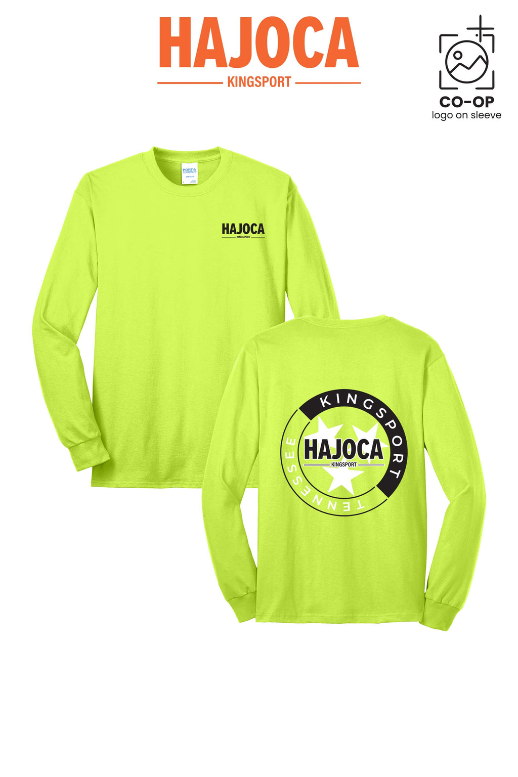 Port & Co™ Long Sleeve Core Blend Tee - HAJOCA - KINGSPORT