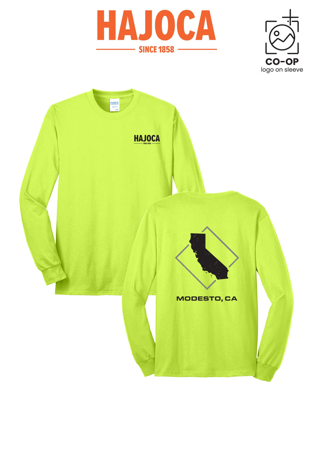Port & Co™ Long Sleeve Core Blend Tee - HAJOCA - MODESTO