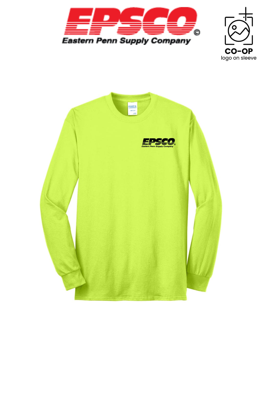 Port & Co™ Long Sleeve Core Blend Tee - EPSCO