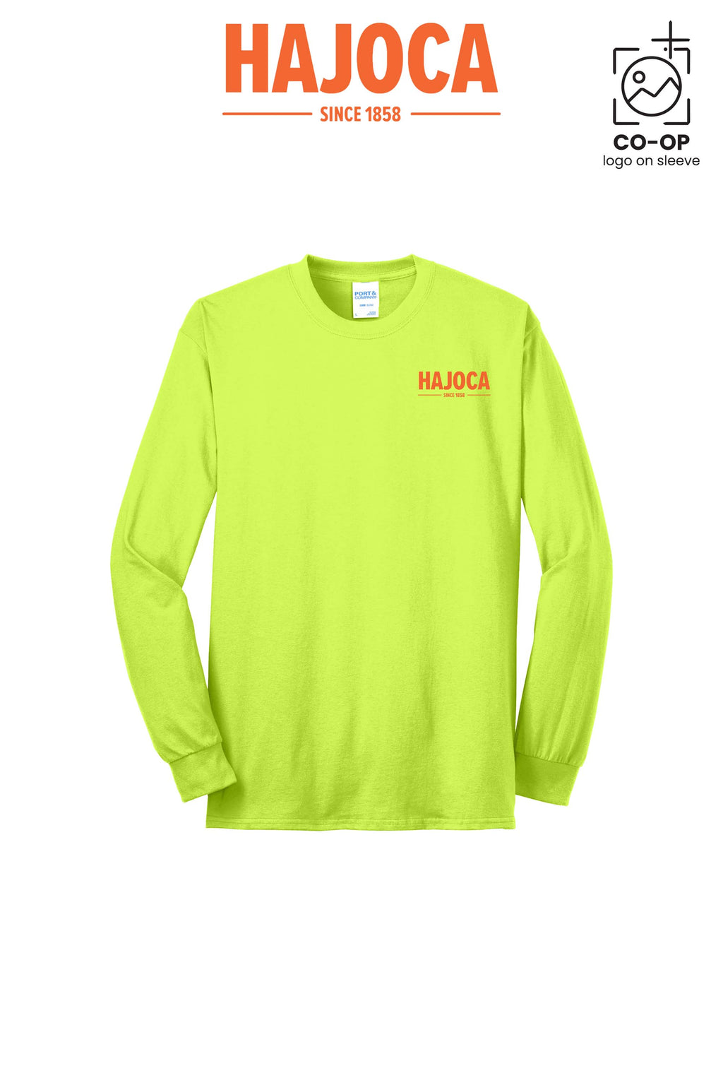 Port & Co™ Long Sleeve Core Blend Tee - HAJOCA