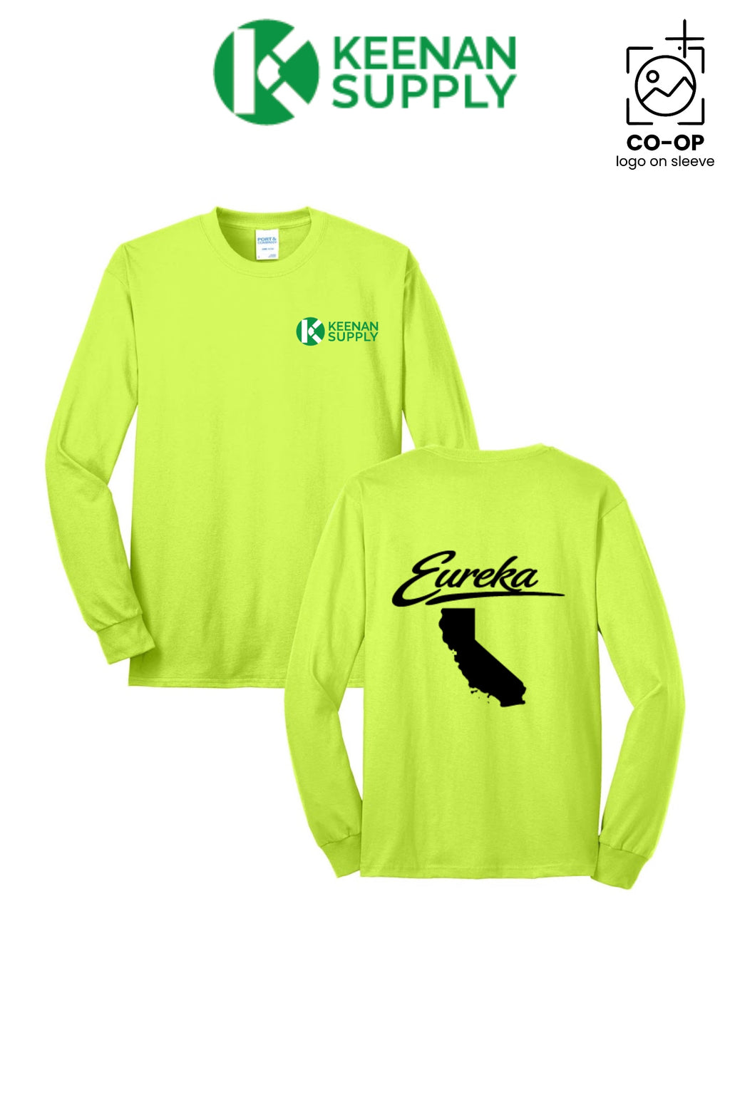 Port & Co™ Long Sleeve Core Blend Tee - KEENAN SUPPLY - EUREKA