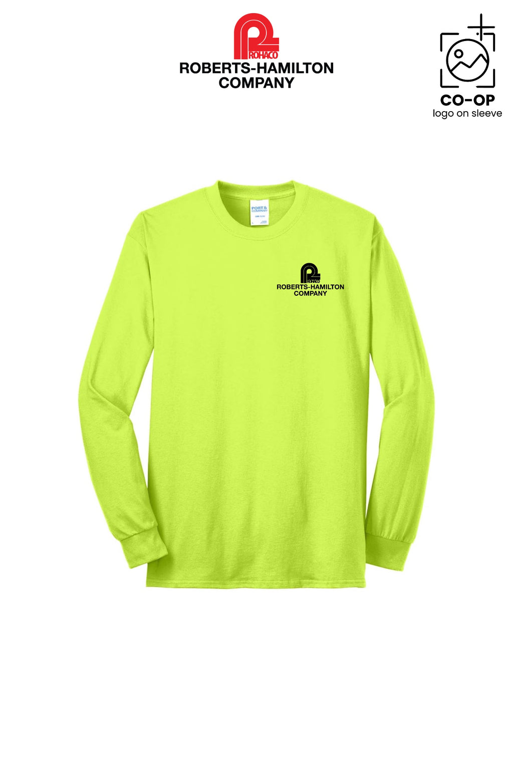 Port & Co™ Long Sleeve Core Blend Tee - ROBERTS-HAMILTON