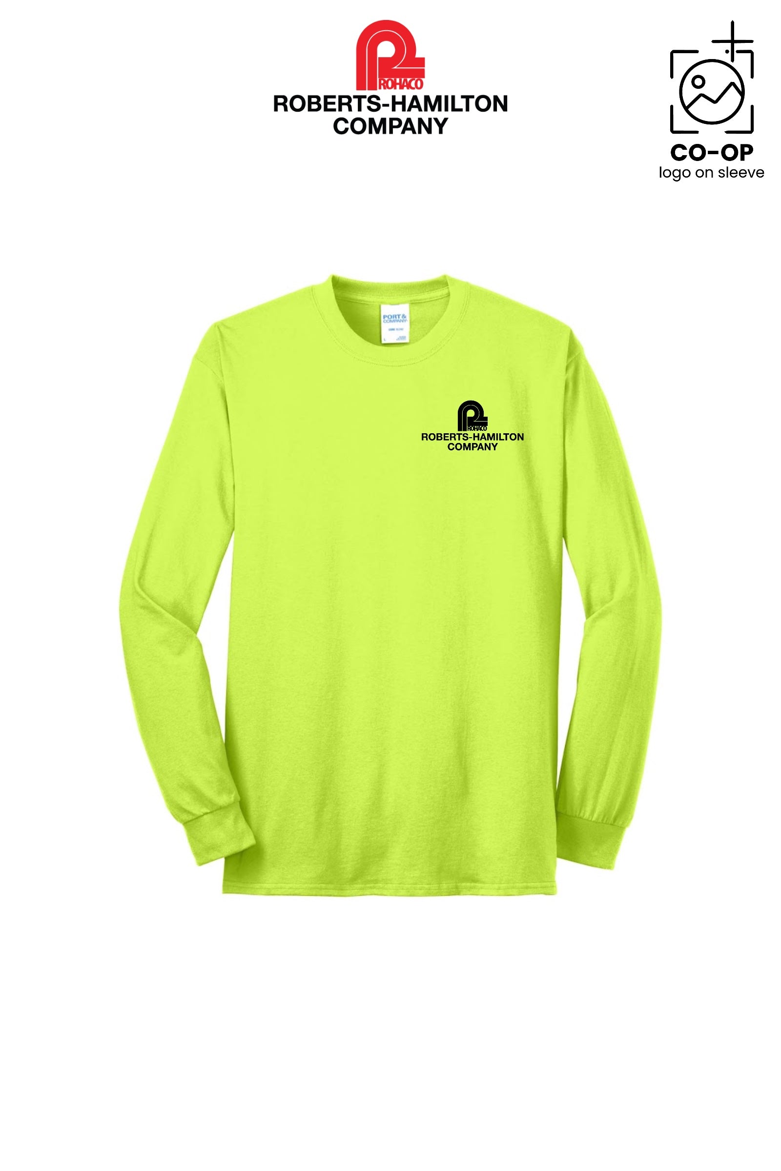 Port & Co™ Long Sleeve Core Blend Tee - ROBERTS-HAMILTON