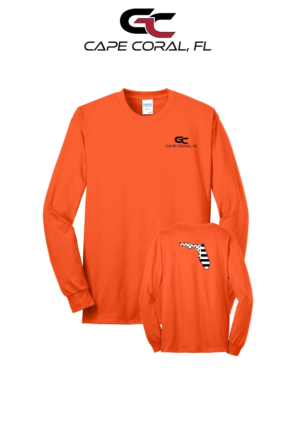 Port & Co™ Long Sleeve Core Blend Tee - GORMAN CO - CAPE CORAL