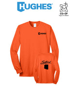 Port & Co™ Long Sleeve Core Blend Tee - HUGHES SUPPLY - SAFFORD