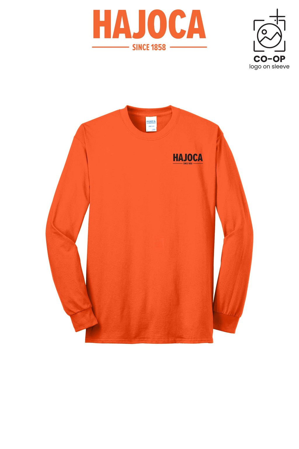 Port & Co™ Long Sleeve Core Blend Tee - HAJOCA