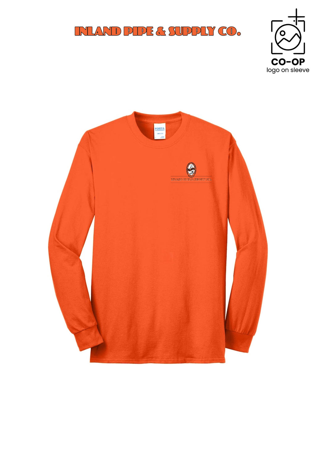 Port & Co™ Long Sleeve Core Blend Tee - INLAND PIPE AND SUPPLY
