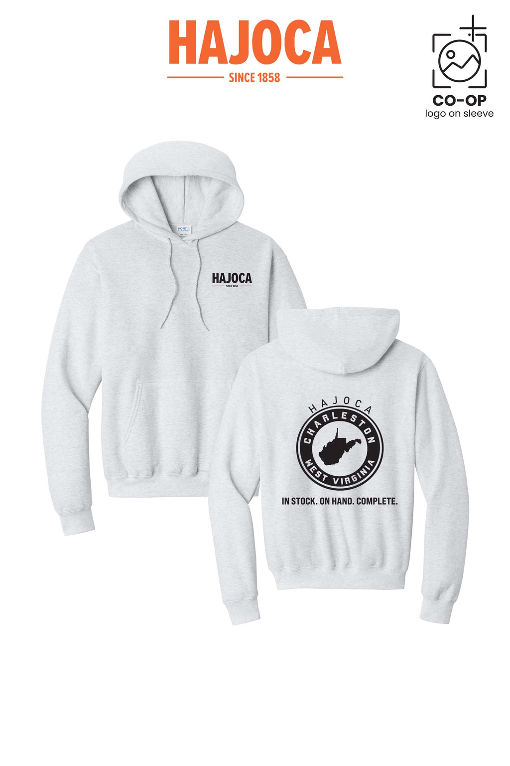 Port & Co™ Core Fleece Pullover Hooded Sweatshirt - HAJOCA - CHARLESTON