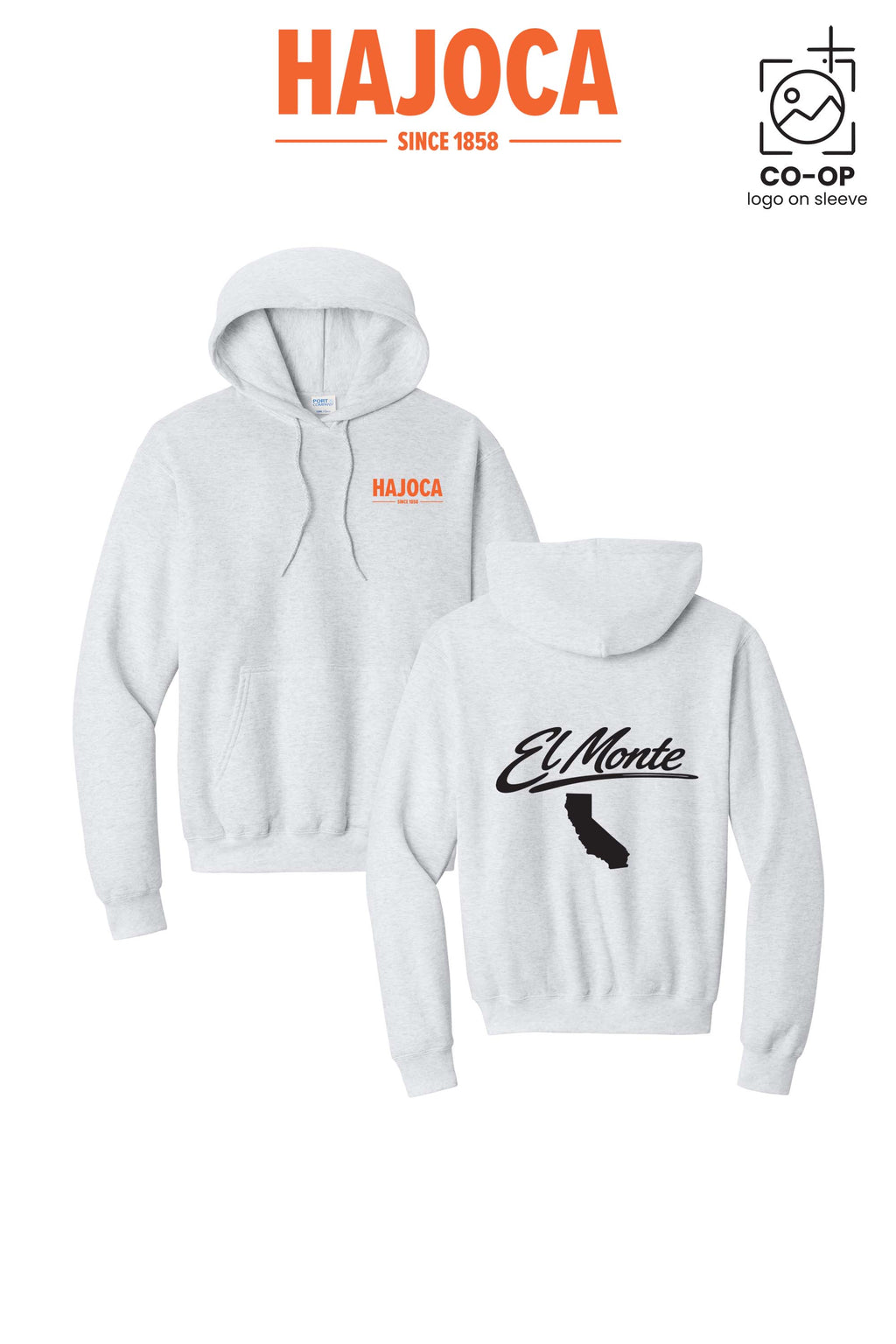 Port & Co™ Core Fleece Pullover Hooded Sweatshirt - HAJOCA - EL MONTE