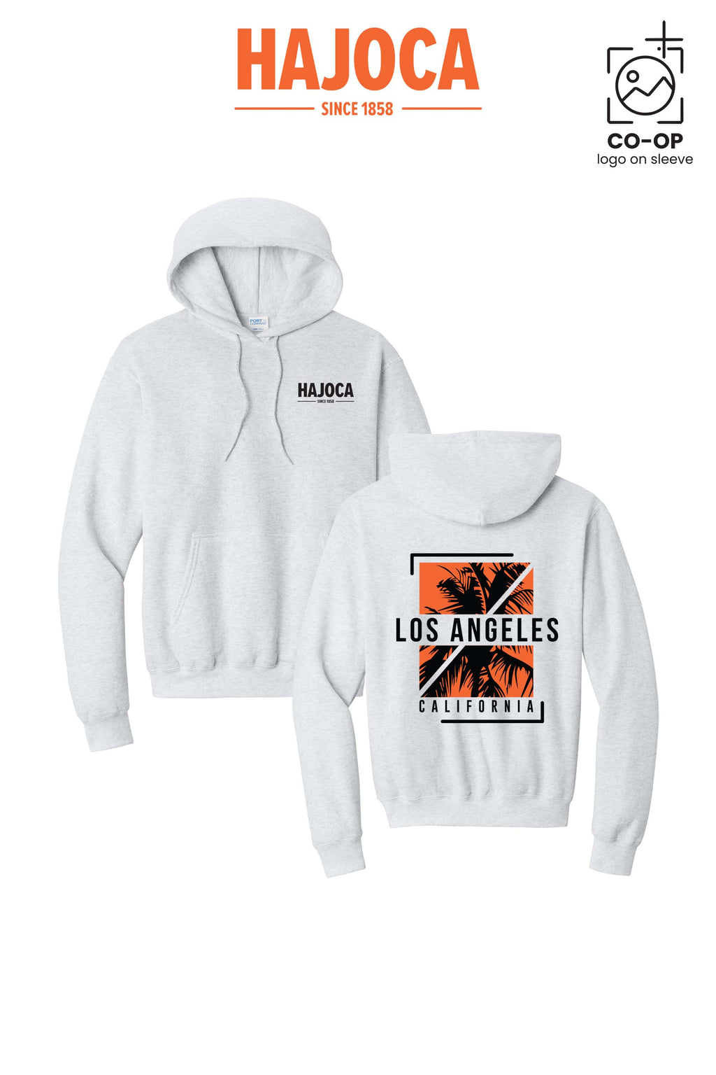 Port & Co™ Core Fleece Pullover Hooded Sweatshirt - HAJOCA - LOS ANGELES