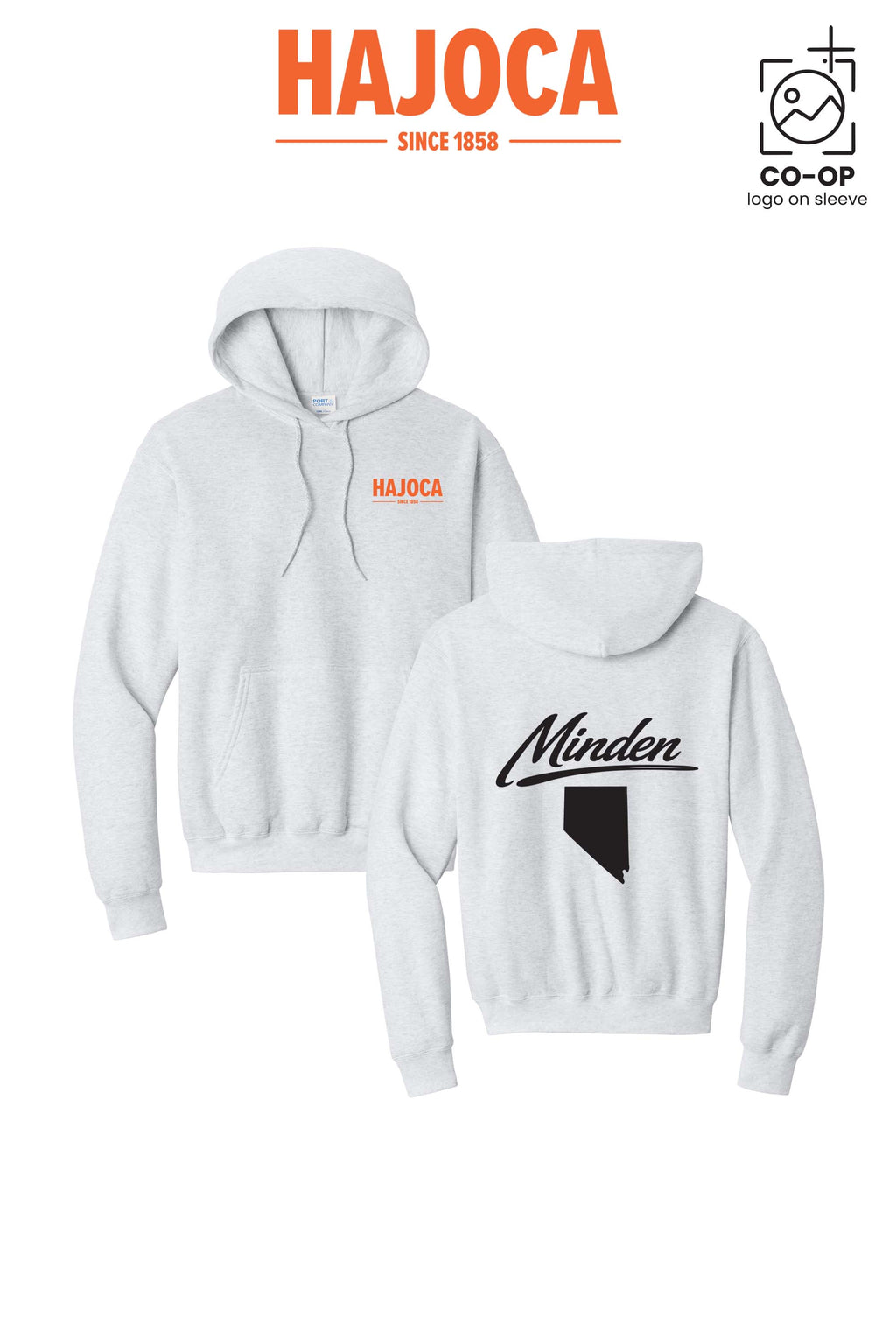 Port & Co™ Core Fleece Pullover Hooded Sweatshirt - HAJOCA - MINDEN