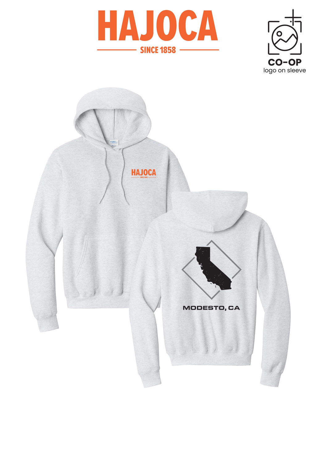 Port & Co™ Core Fleece Pullover Hooded Sweatshirt - HAJOCA - MODESTO