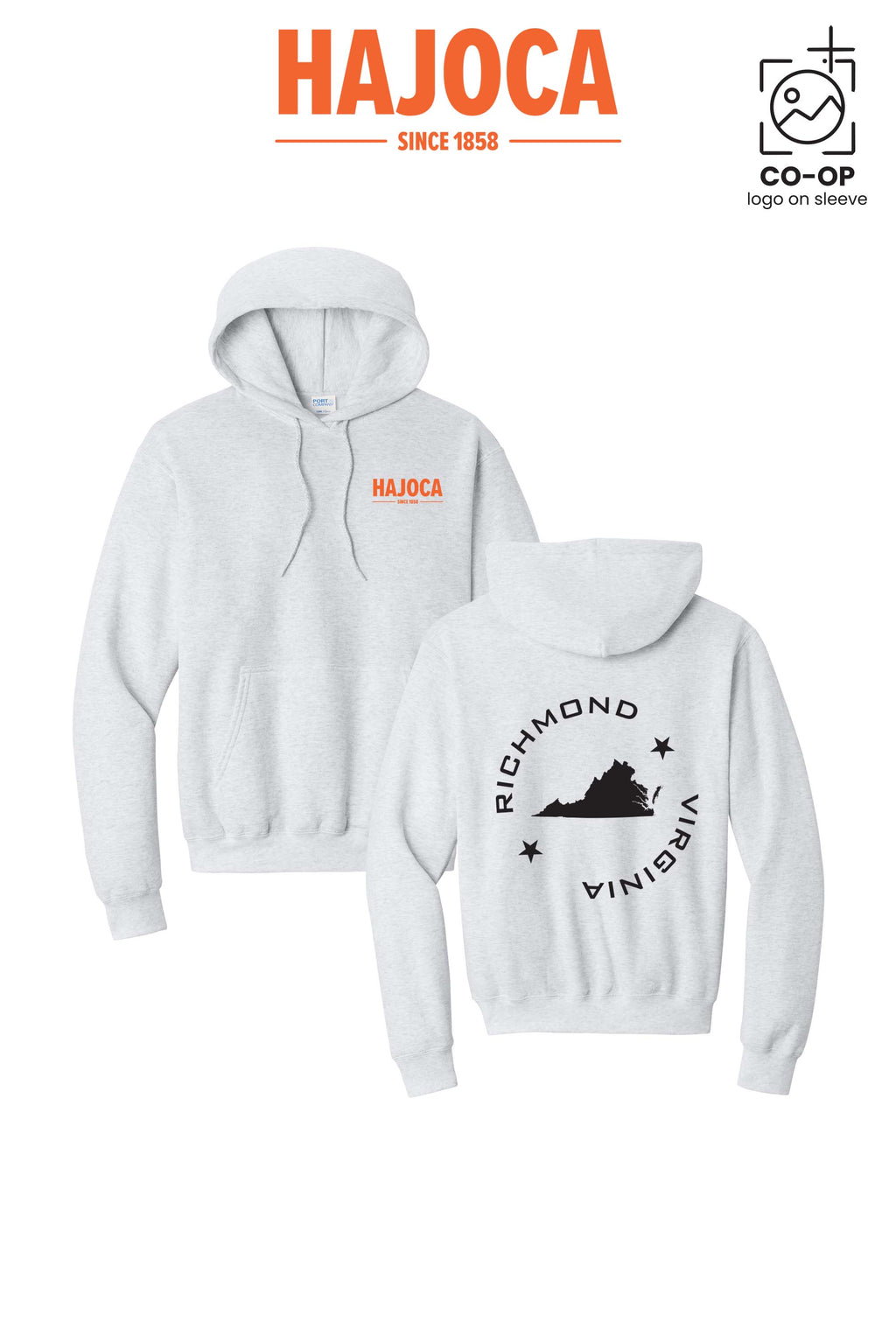 Port & Co™ Core Fleece Pullover Hooded Sweatshirt - HAJOCA - RICHMOND-SOUTH