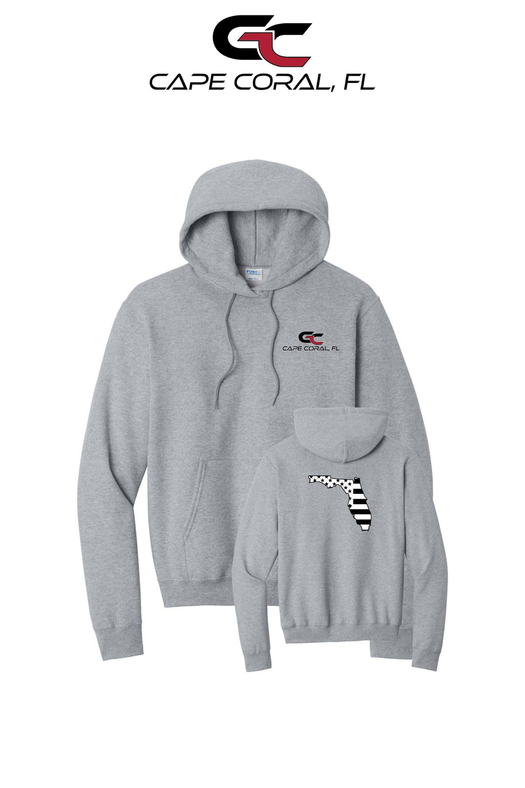 Port & Co™ Core Fleece Pullover Hooded Sweatshirt - GORMAN CO - CAPE CORAL