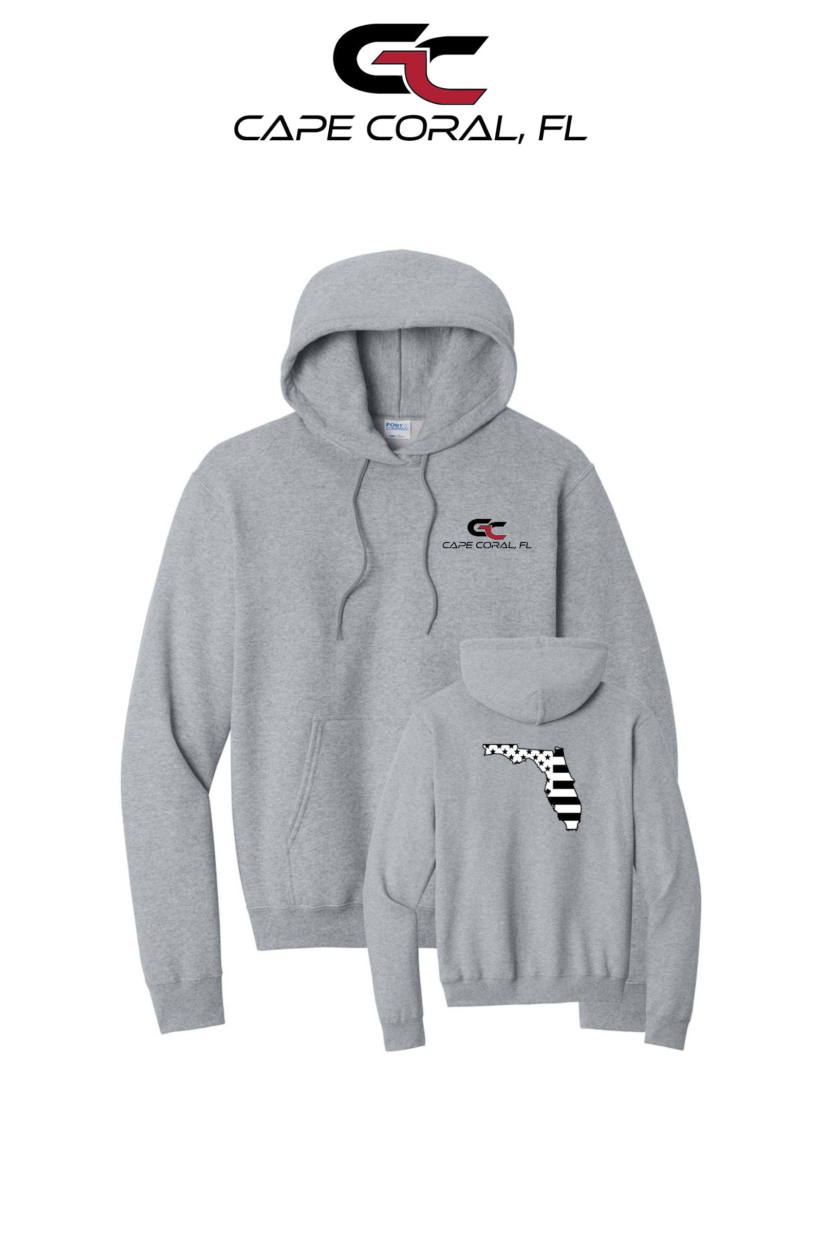 Port & Co™ Core Fleece Pullover Hooded Sweatshirt - GORMAN CO - CAPE CORAL