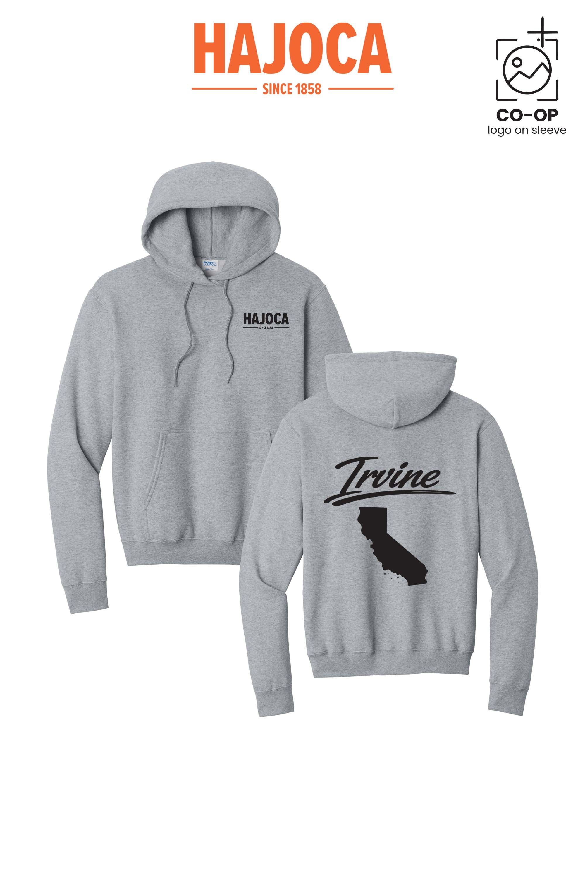 Port & Co™ Core Fleece Pullover Hooded Sweatshirt - HAJOCA - IRVINE