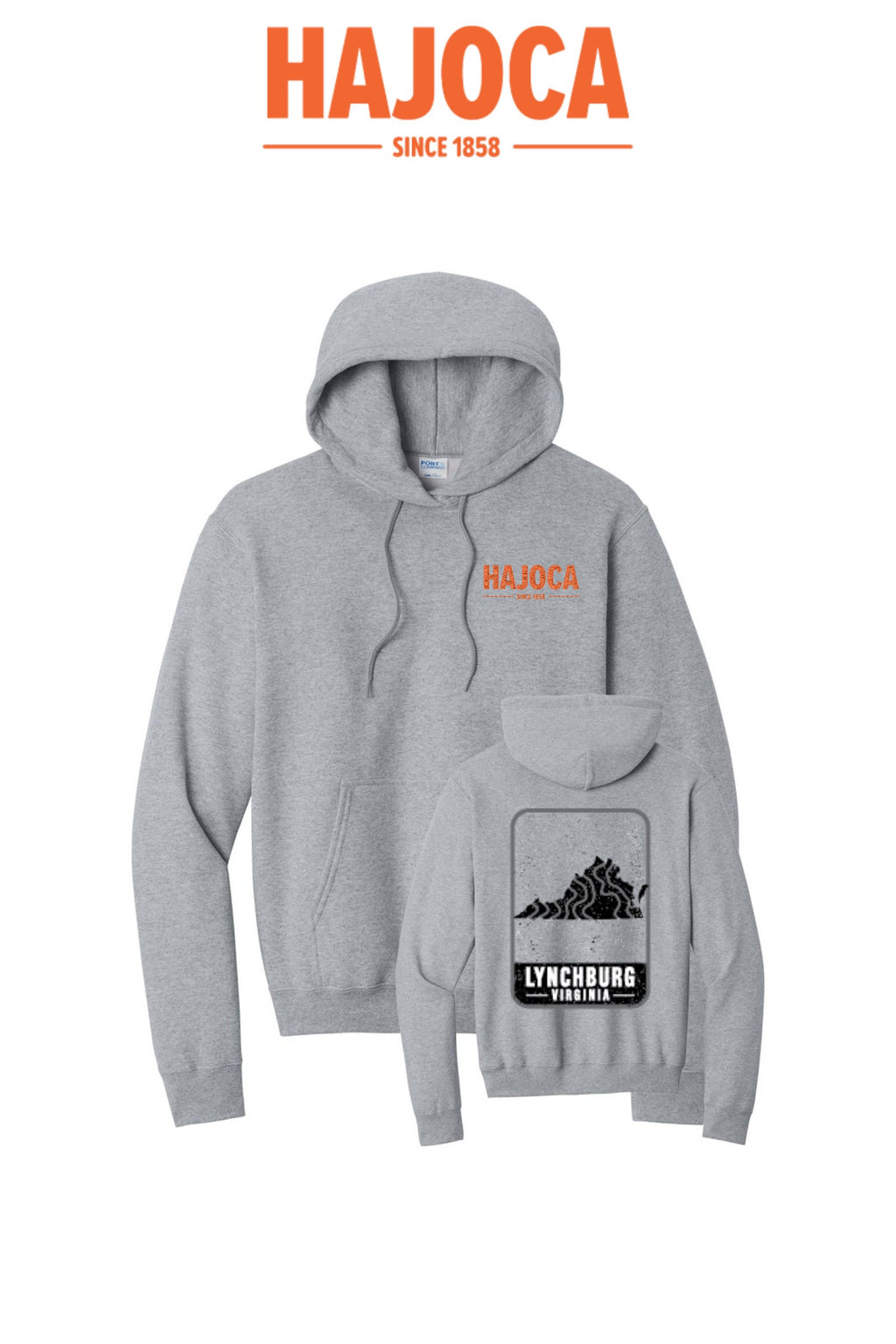 Port & Co™ Core Fleece Pullover Hooded Sweatshirt - HAJOCA - LYNCHBURG