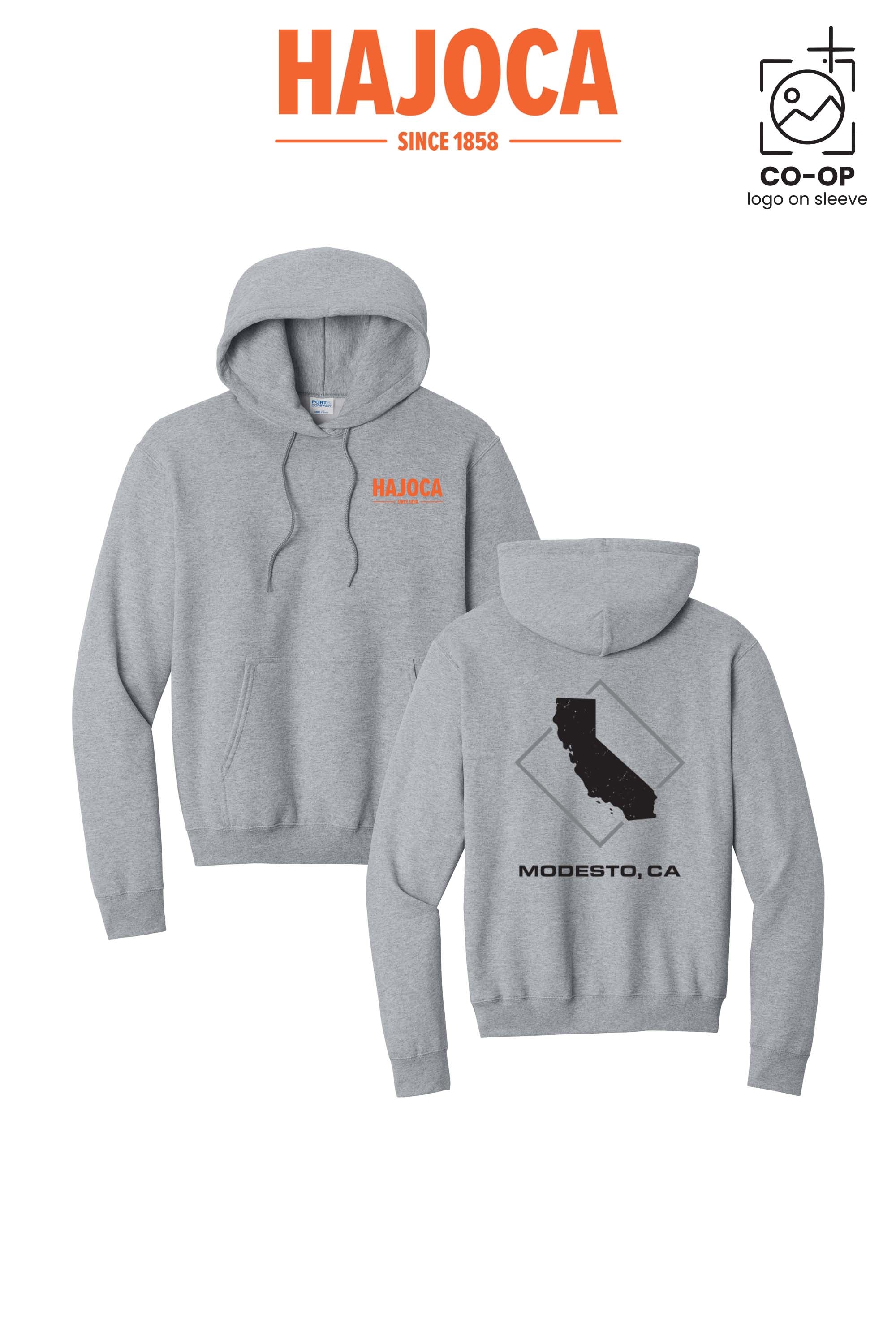 Port & Co™ Core Fleece Pullover Hooded Sweatshirt - HAJOCA - MODESTO