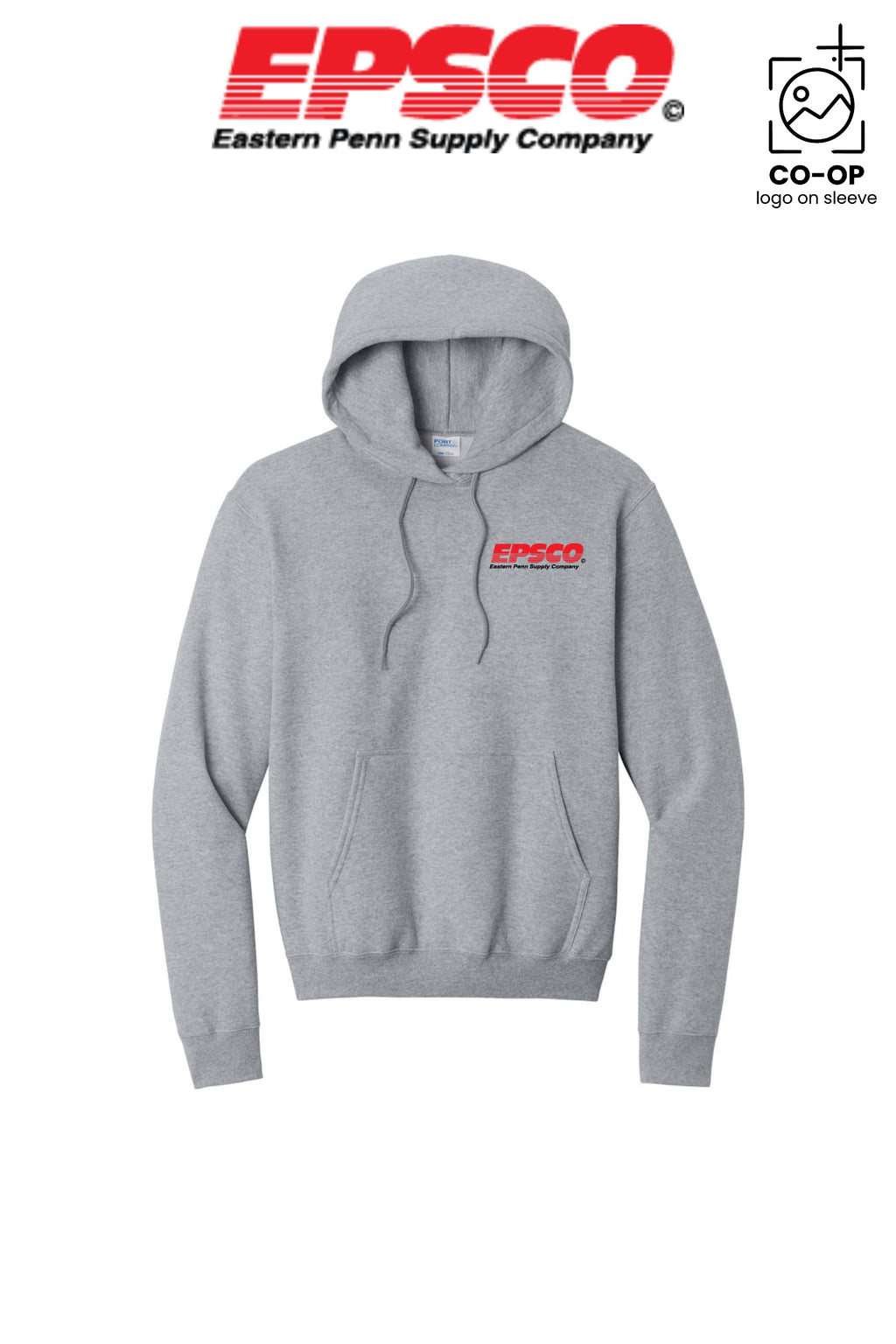 Port & Co™ Core Fleece Pullover Hooded Sweatshirt - EPSCO