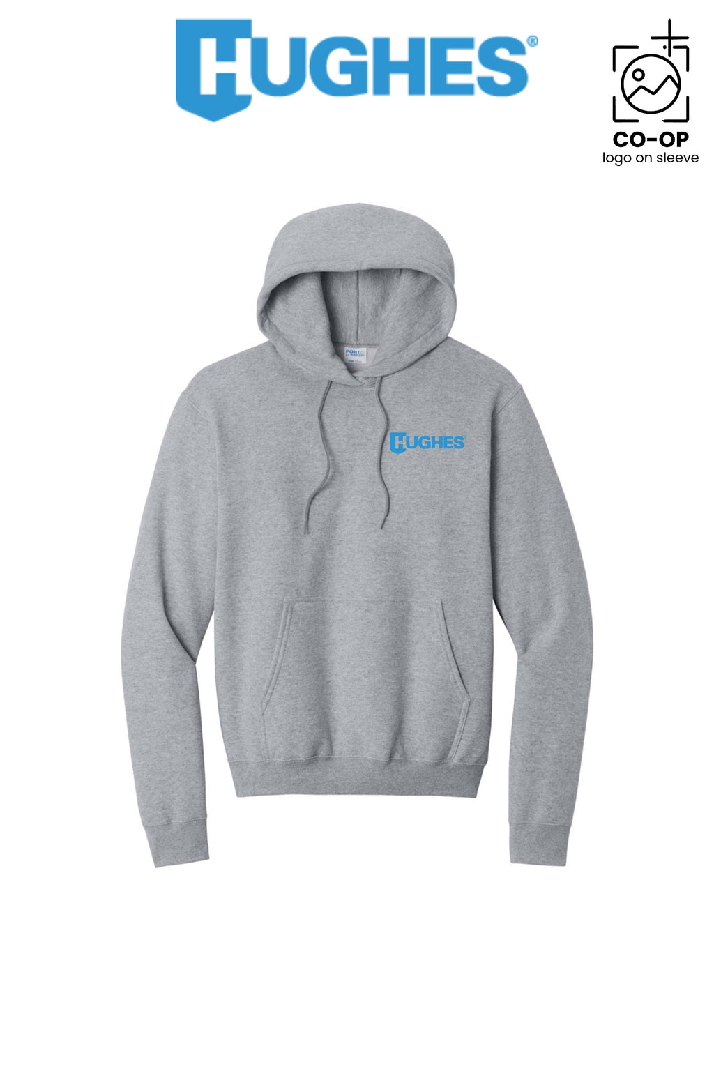 Port & Co™ Core Fleece Pullover Hooded Sweatshirt - HUGHES SUPPLY