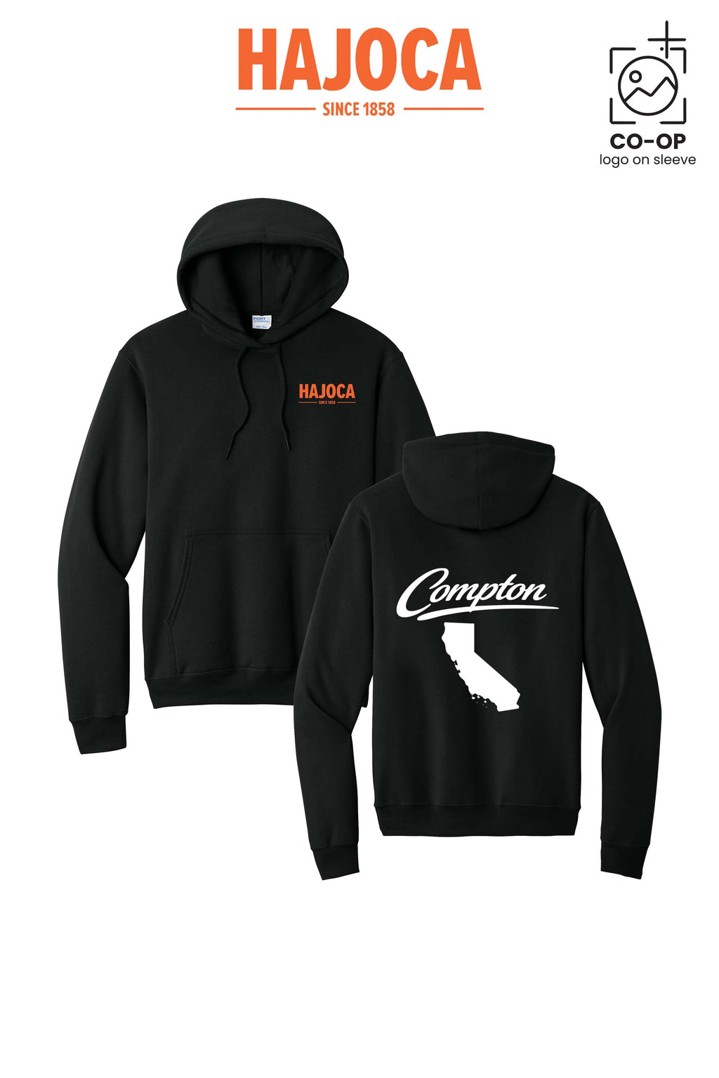 Port & Co™ Core Fleece Pullover Hooded Sweatshirt - HAJOCA - COMPTON