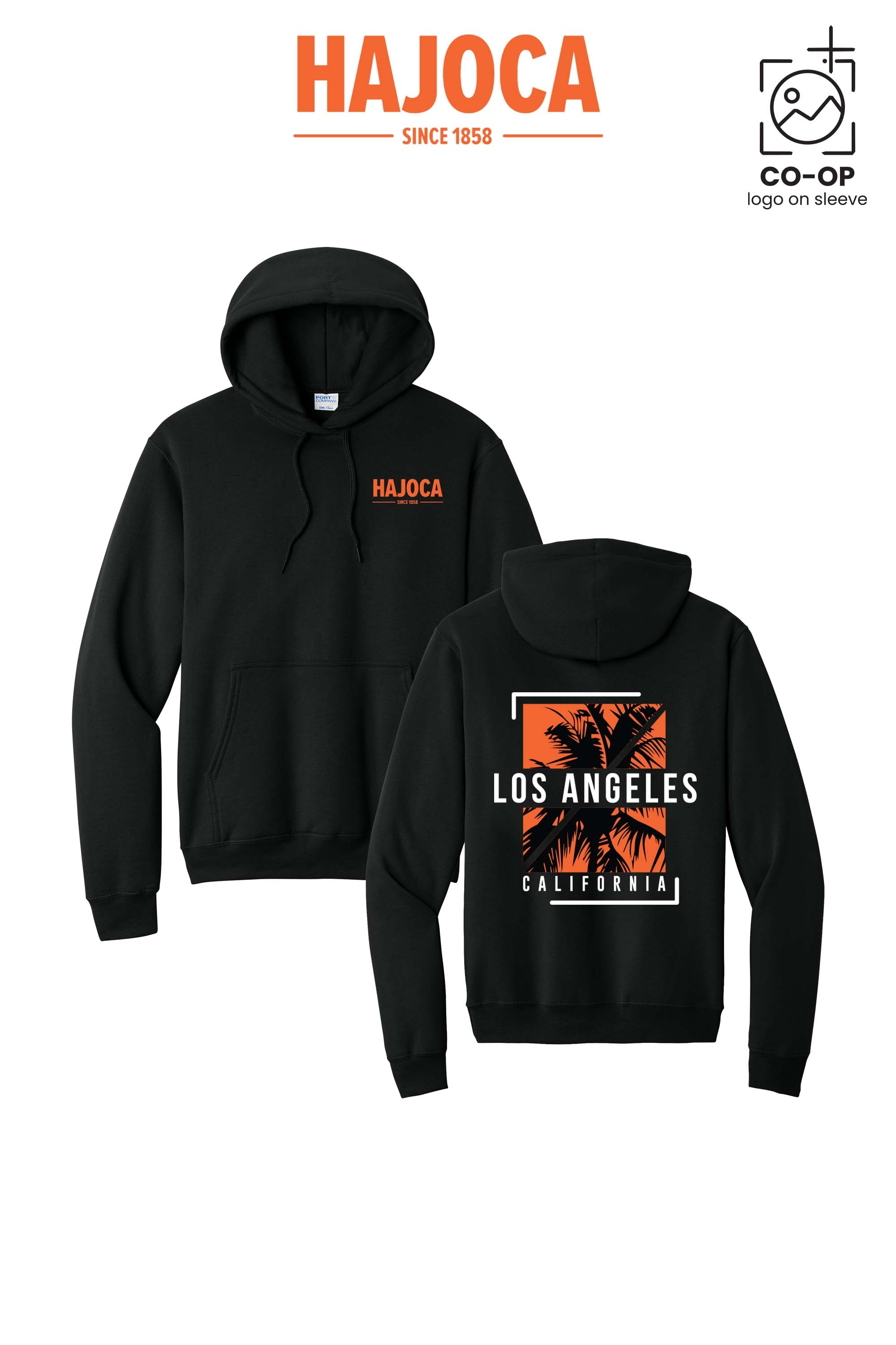 Port & Co™ Core Fleece Pullover Hooded Sweatshirt - HAJOCA - LOS ANGELES
