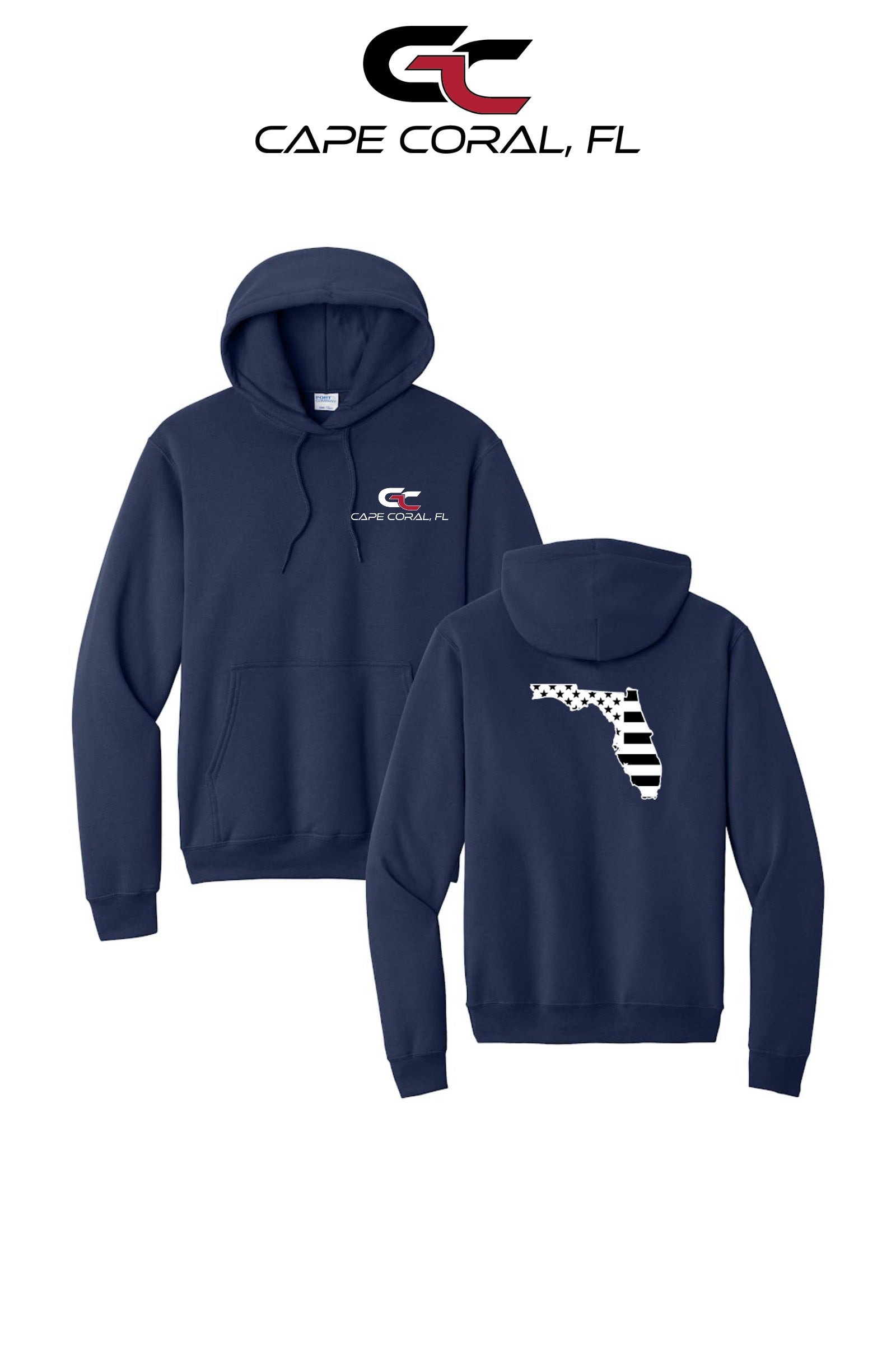 Port & Co™ Core Fleece Pullover Hooded Sweatshirt - GORMAN CO - CAPE CORAL