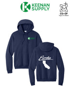 Port & Co™ Core Fleece Pullover Hooded Sweatshirt - KEENAN SUPPLY - EUREKA